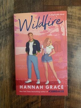 Wildfire by Hannah Grace - Pink Illustrated Paperback